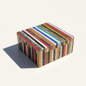 mulit colour treasure box